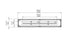 Ecosmart Fire Linear 90 Fire Pit Kit - Black Finish / Stainless Steel Burner - ESF.B.FPK.L.90.I